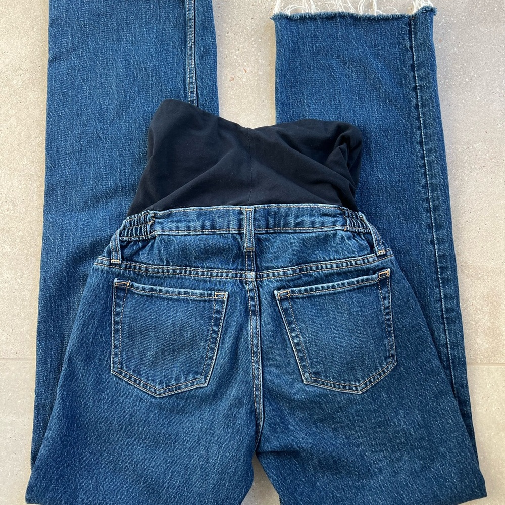 Mango Wide Leg Maternity Jeans